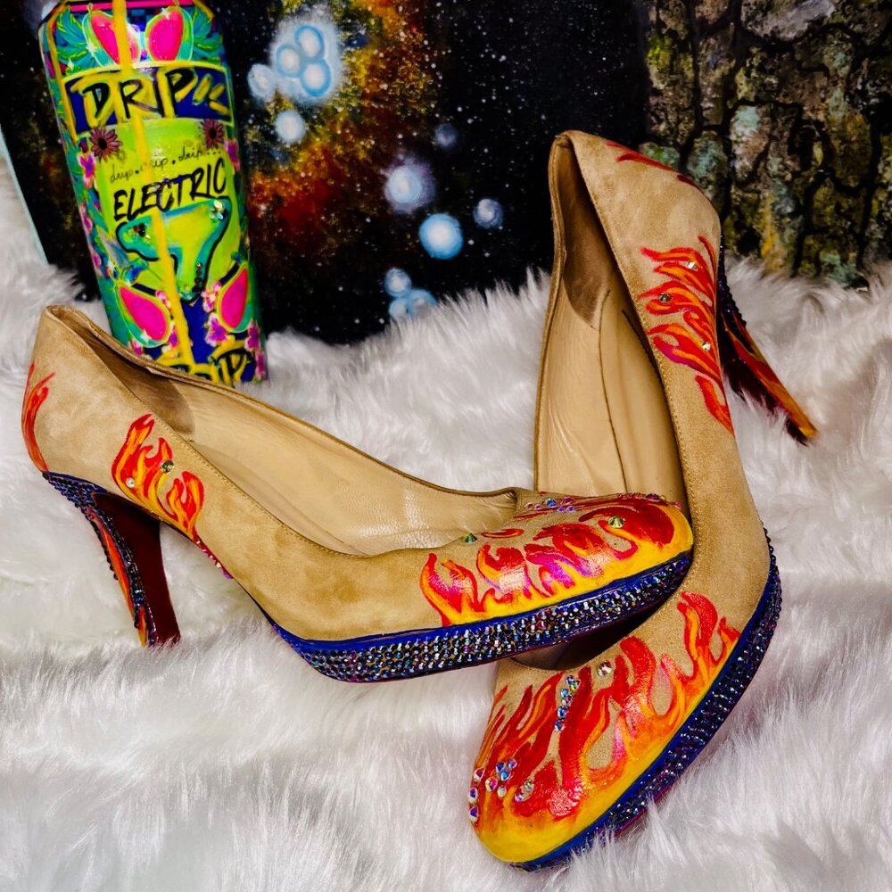 Wild Fire Heels by Drip Creations